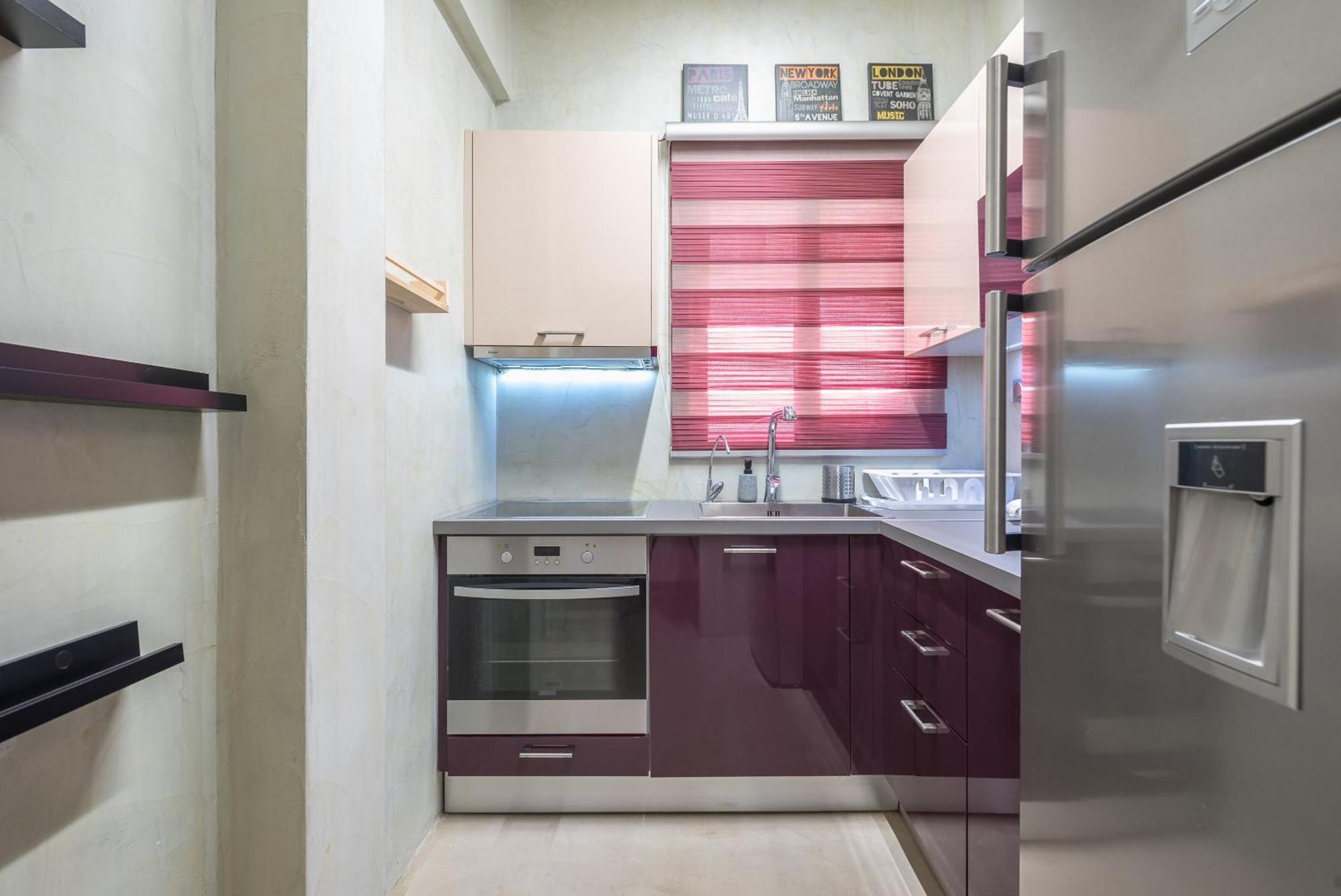 Stylish 2 Bd Urban Retreat Near Panormou Metro Apartment Athens Ngoại thất bức ảnh